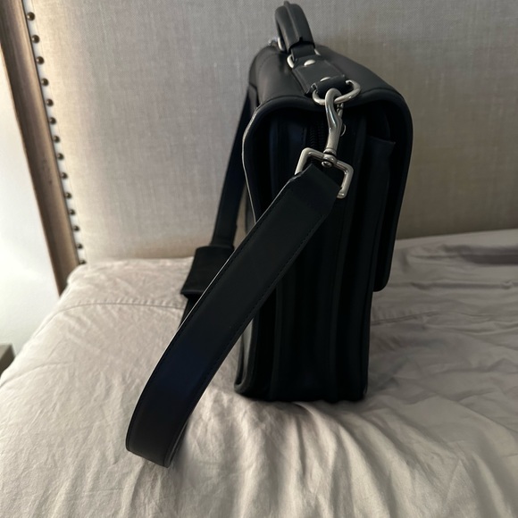 Coach Black Leather Briefcase/Work Bag - Picture 4 of 9